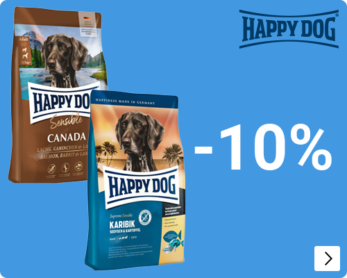 HAPPY DOG 10% korting DOG