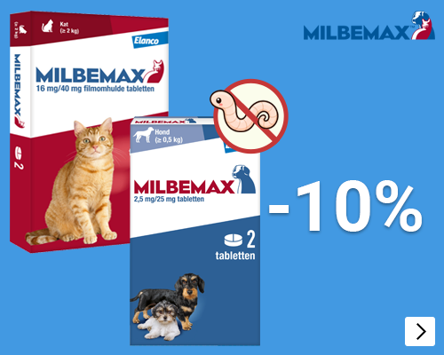 MILBEMAX 10% korting DOG CAT