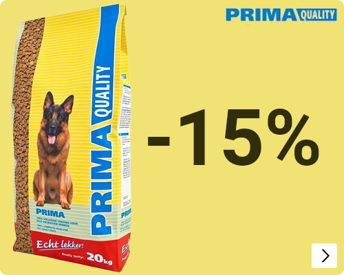 PRIMA QUALITY BONUSBAG 15% korting DOG