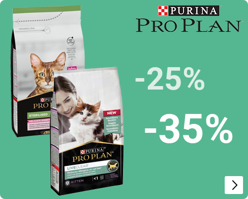 pro plan en pro plan live clear kleinverpakkingen kat tot 35 % korting CAT