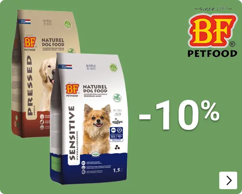 BF PETFOOD 10% korting DOG