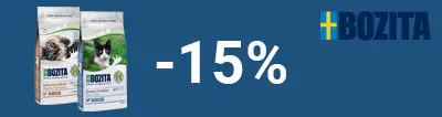 BOZITA KAT DROOGVOER 15% korting CAT