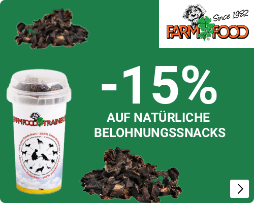 Farmfood trainers 20% korting DOG