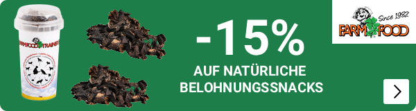 Farmfood trainers 20% korting DOG