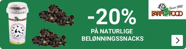 Farmfood trainers 20% korting DOG
