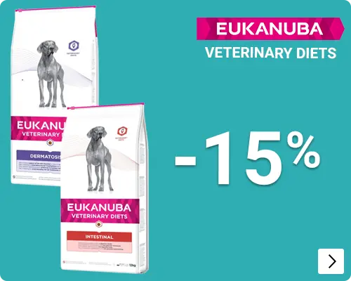 Eukanuba Veterinair hondenvoer 12 kg 15% korting let op van 1 sep tm 30 okt DOG