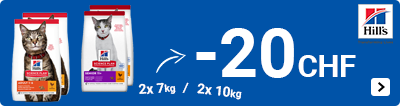 Hill's life stage € 20 per 2 CAT