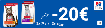 Hill's life stage € 20 per 2 CAT