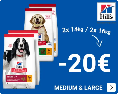Hill's life stage € 20 per 2 DOG