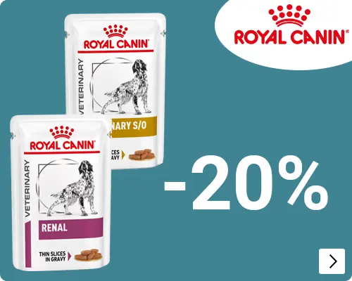 Royal Canin Veterinair natvoer hond 20% korting let op 4 weken DOG