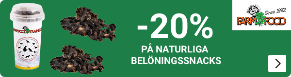 Farmfood trainers 20% korting DOG