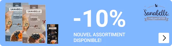 SANABELLE vernieuwd assorti 10% korting CAT