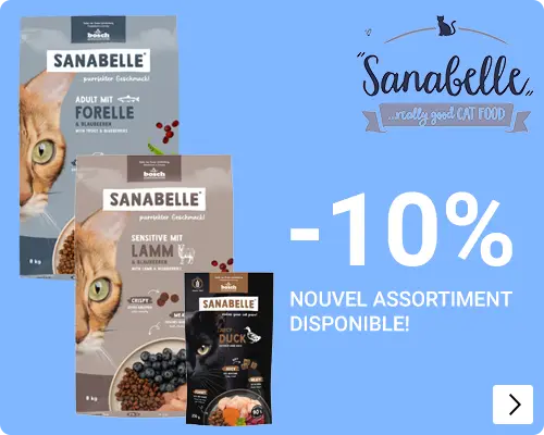 SANABELLE vernieuwd assorti 10% korting CAT