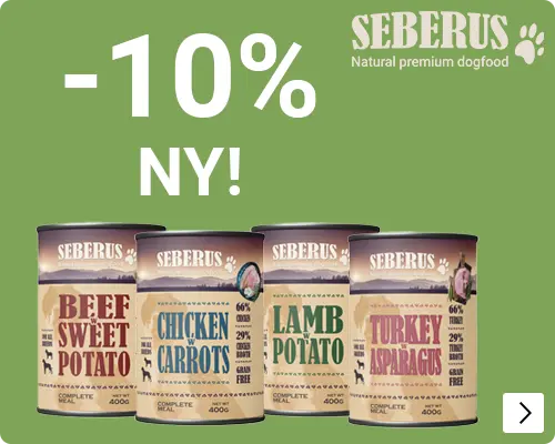 SEBERUS WETFOOD introductie 10% korting DOG