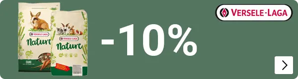 Versele Laga Nature konijnen- of Caviavoer 9 kg 10% korting