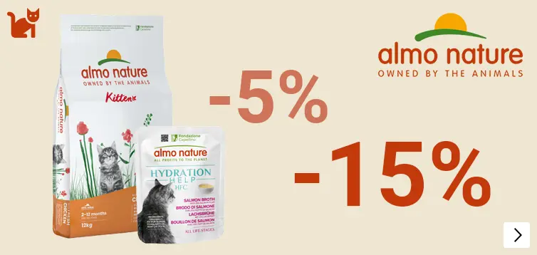 ALMO Kat tot 15% korting CAT