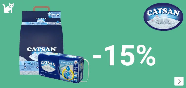 alle Catsan kattenbakvulling 15% korting CAT