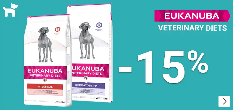 Eukanuba Veterinair hondenvoer 12 kg 15% korting let op van 1 sep tm 30 okt DOG