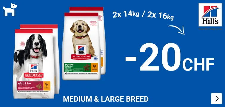 Hill's life stage € 20 per 2 DOG