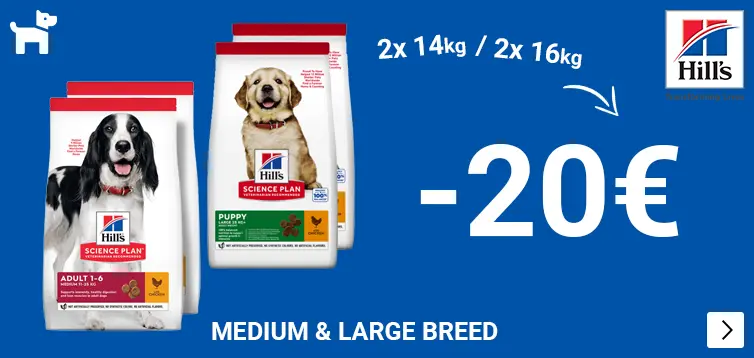 Hill's life stage € 20 per 2 DOG