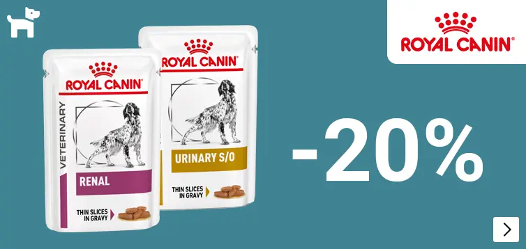 Royal Canin Veterinair natvoer hond 20% korting let op 4 weken DOG
