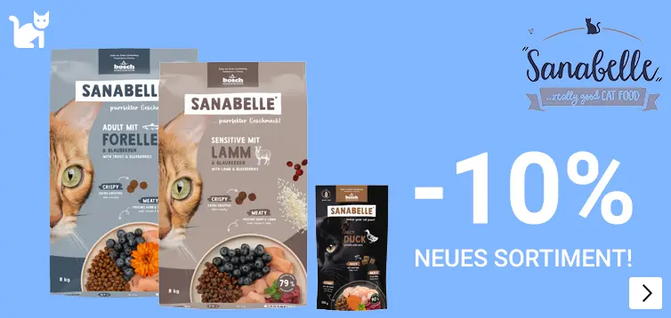 SANABELLE vernieuwd assorti 10% korting CAT
