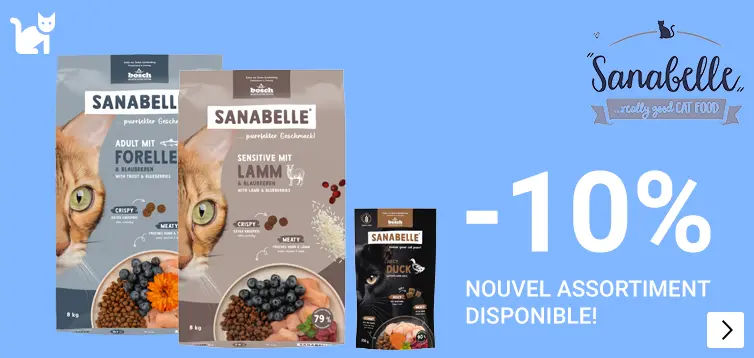 SANABELLE vernieuwd assorti 10% korting CAT