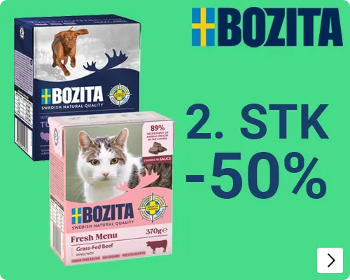 BOZITA HOND EN KAT 2e halve prijs DOG CAT