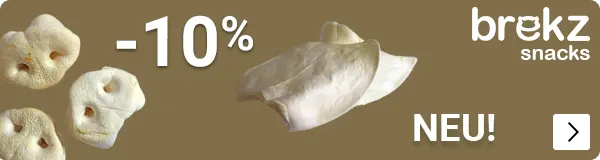 NIEUW BREKZ GEPOFTE NATUURSNACKS 10% korting DOG