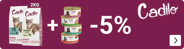 CADILO 2kg met Daily Delights 5% korting CAT