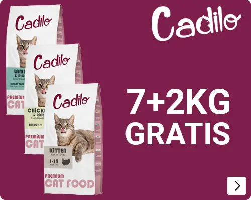 CADILO 7+2kg gratis CAT