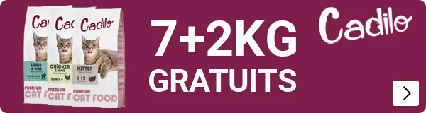 CADILO 7+2kg gratis CAT
