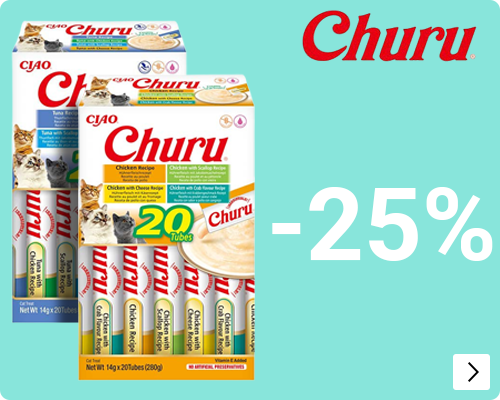 inaba ciao churu honden en kattensnacks 25% korting