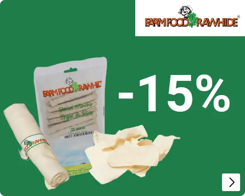 Farm Food Rawhide 15% korting