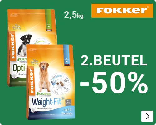 FOKKER 2e zak -50% DOG