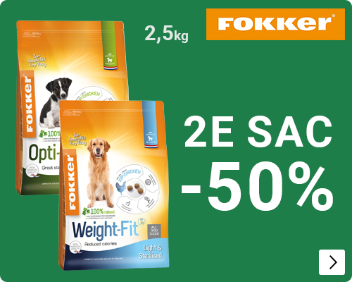 FOKKER 2e zak -50% DOG