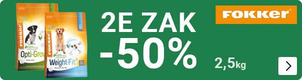 FOKKER 2e zak -50% DOG