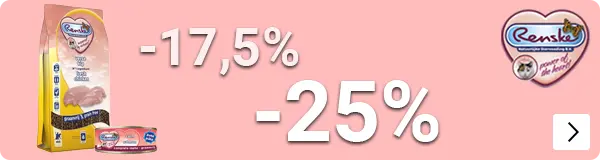 RENSKE tot 25% korting CAT