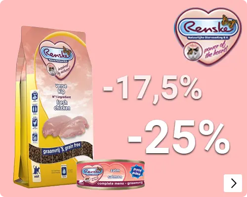 RENSKE tot 25% korting CAT