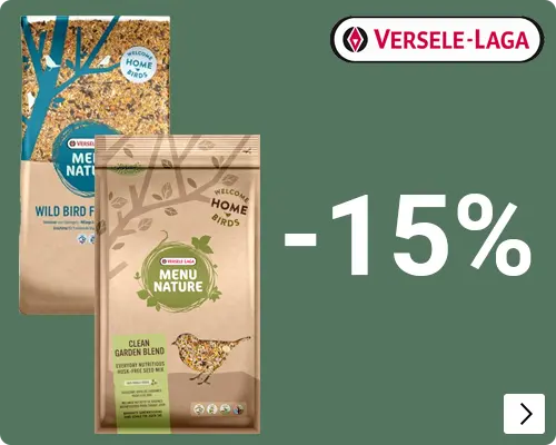 Versele laga Menu Nature strooivoer 15% korting