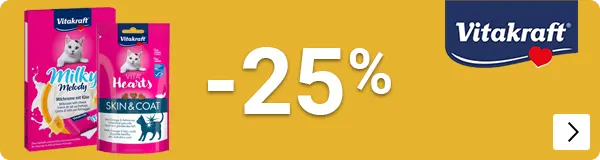 VITAKRAFT KATTENSNACKS 25% korting CAT