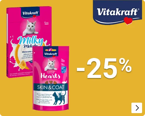 VITAKRAFT KATTENSNACKS 25% korting CAT