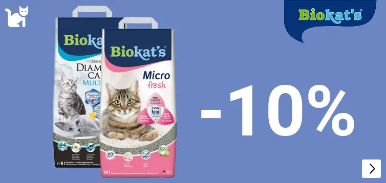 BIOKATS 10% korting CAT