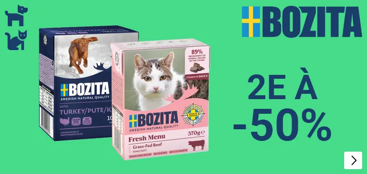 BOZITA HOND EN KAT 2e halve prijs DOG CAT