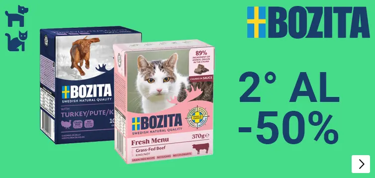 BOZITA HOND EN KAT 2e halve prijs DOG CAT