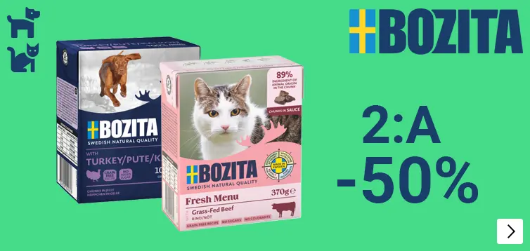BOZITA HOND EN KAT 2e halve prijs DOG CAT