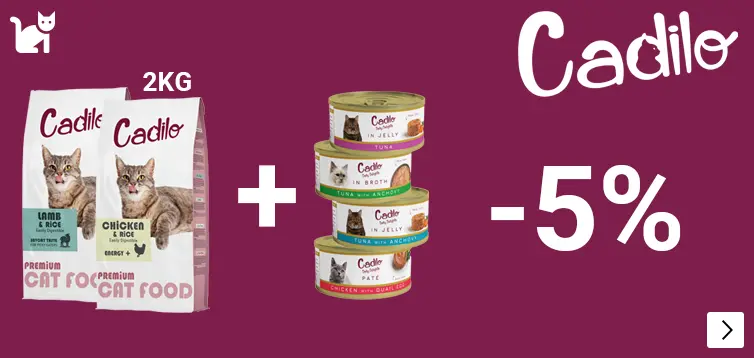 CADILO 2kg met Daily Delights 5% korting CAT