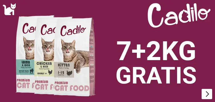 CADILO 7+2kg gratis CAT