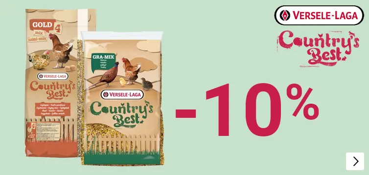 Versele laga Country's best 20kg  10% korting