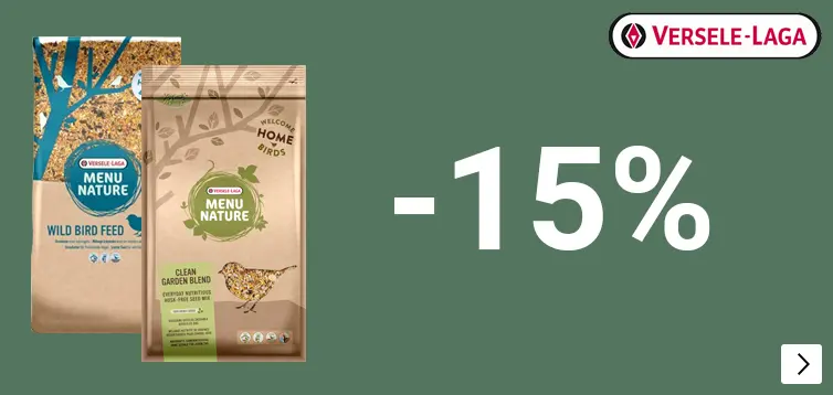 Versele laga Menu Nature strooivoer 15% korting